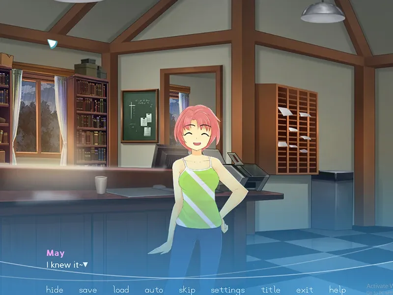 Скриншот 1 к игре Driftwood The Visual Novel
