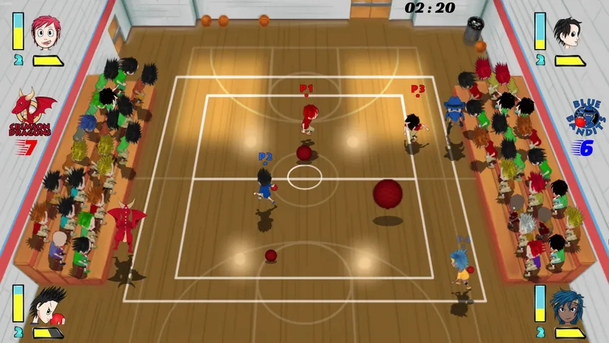 Скриншот 2 к игре DodgeBall Blitz