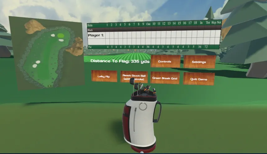 Скриншот 1 к игре World of Golf