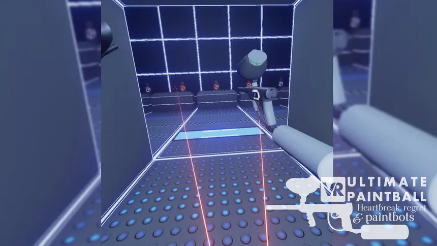 Скриншот 4 к игре VR Ultimate Paintball: Heartbreak, Regret & Paintbots