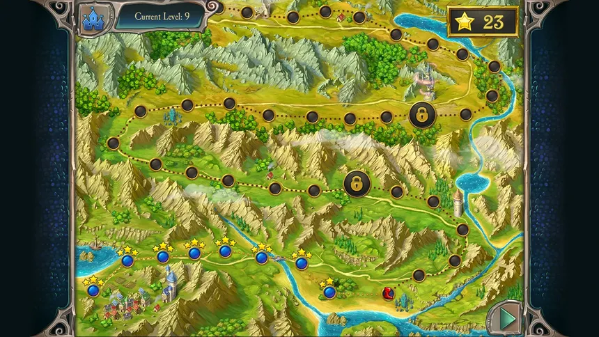 Скриншот 4 к игре Avalon Legends Solitaire 2