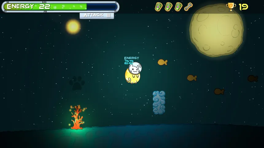 Скриншот 1 к игре Miaou Moon