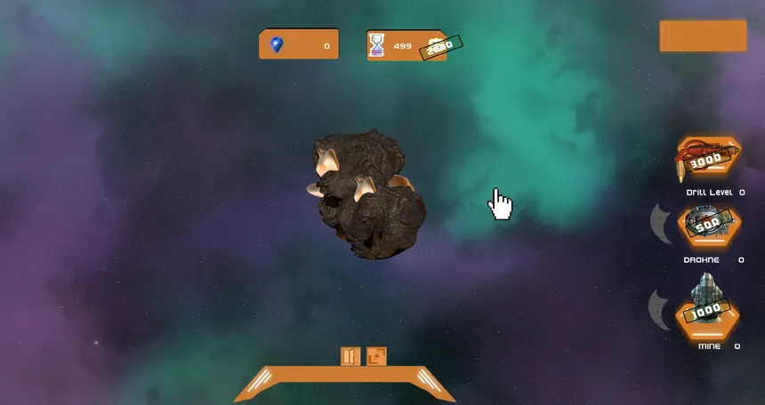 Скриншот 1 к игре Click Space Miner
