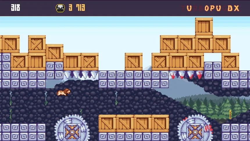 Скриншот 4 к игре Turbo Pug DX