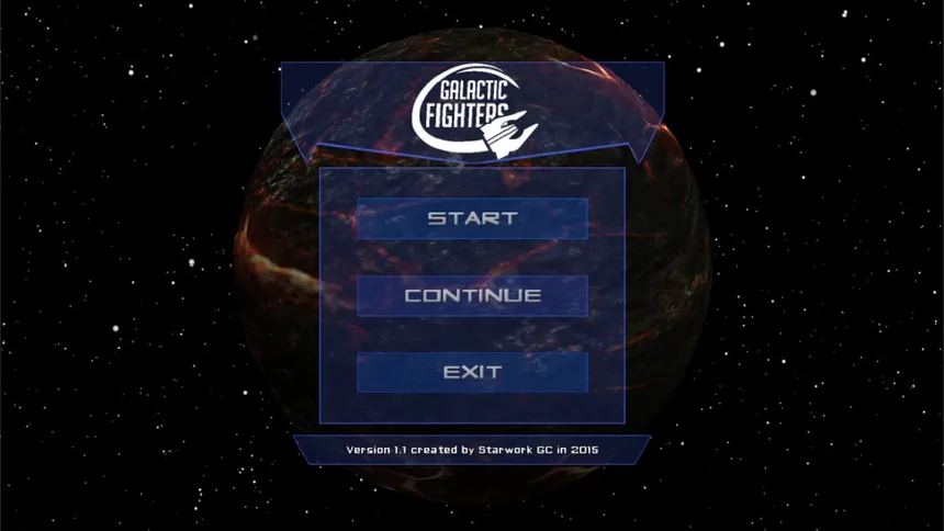 Скриншот 1 к игре Galactic Fighters