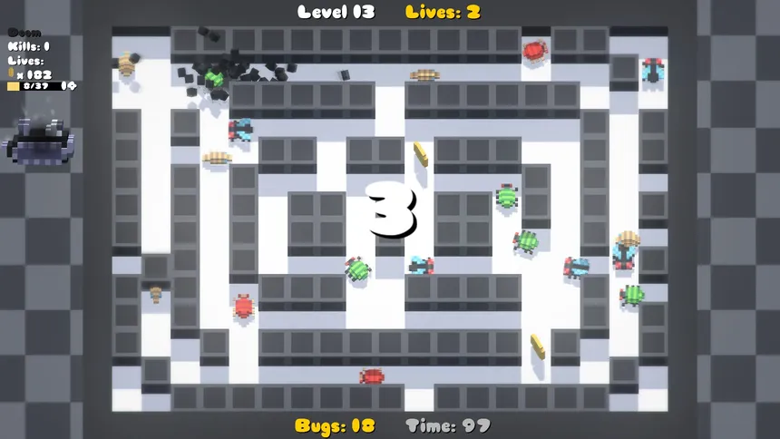 Скриншот 8 к игре Oh No! Bugs!