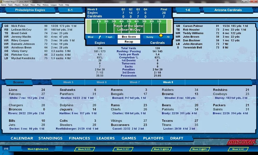 Скриншот 5 к игре Football Mogul 15