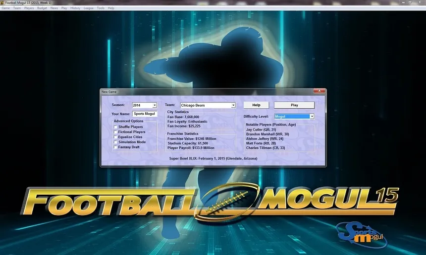 Скриншот 8 к игре Football Mogul 15
