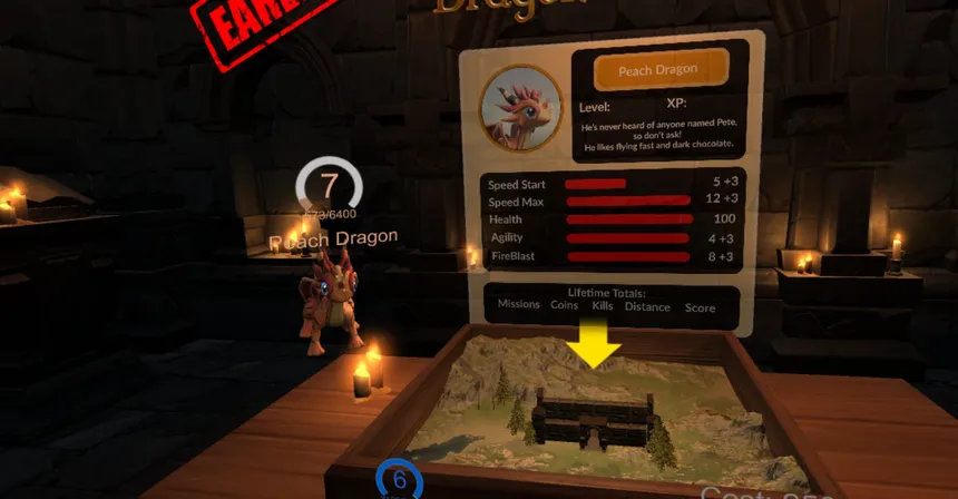 Скриншот 2 к игре DragonBlast VR