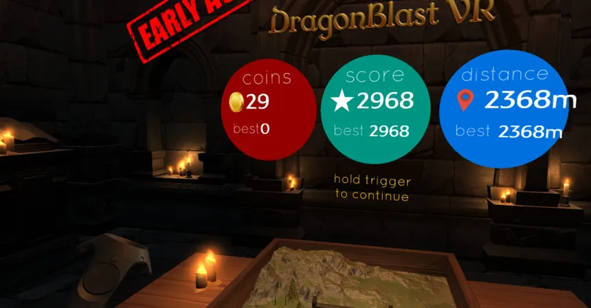 Скриншот 6 к игре DragonBlast VR