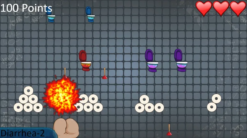 Скриншот 4 к игре PooShooter: Toilet Invaders