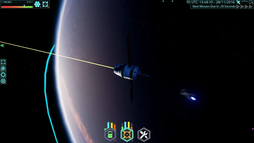 Скриншот 4 к игре Satellite Command