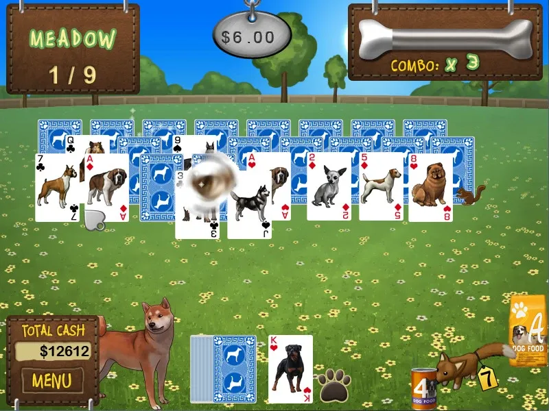 Скриншот 1 к игре Best in Show Solitaire