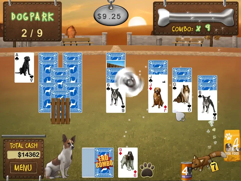 Скриншот 2 к игре Best in Show Solitaire