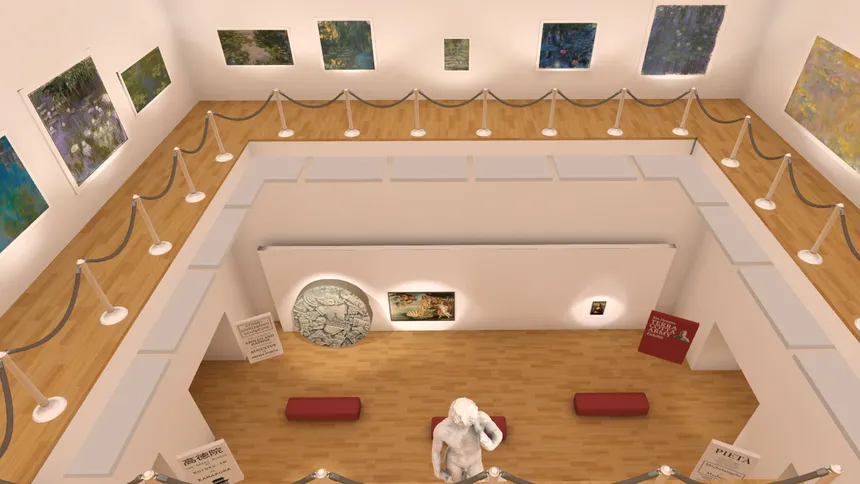 Скриншот 1 к игре The VR Museum of Fine Art