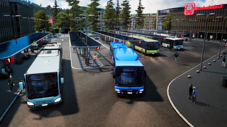 Скриншот 1 к игре Bus Simulator 18