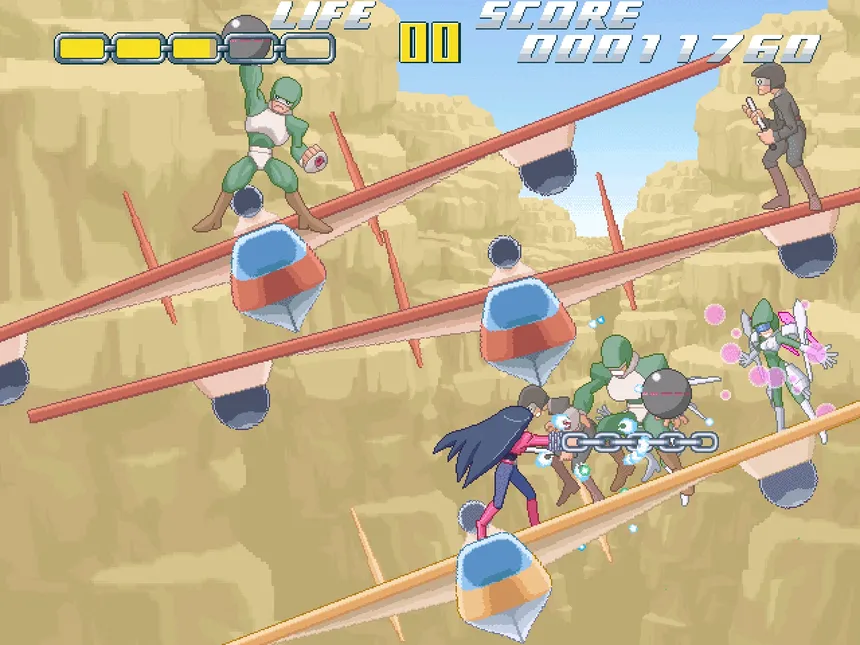 Скриншот 3 к игре Cliff Hanger