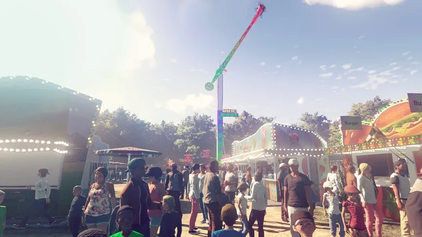 Скриншот 2 к игре Virtual Rides 3 - Funfair Simulator