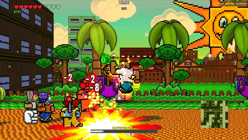 Скриншот 2 к игре Radical Heroes: Crimson City Crisis