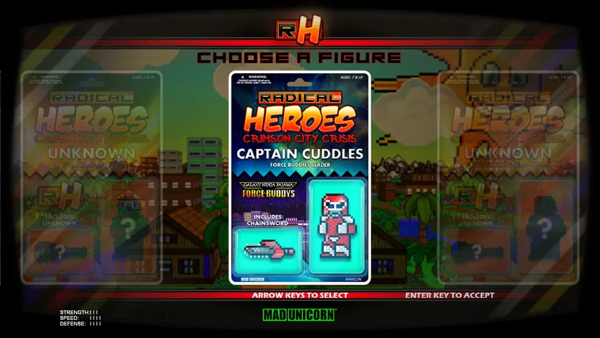 Скриншот 4 к игре Radical Heroes: Crimson City Crisis