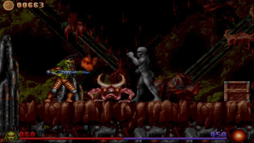 Скриншот 1 к игре Alien Rampage