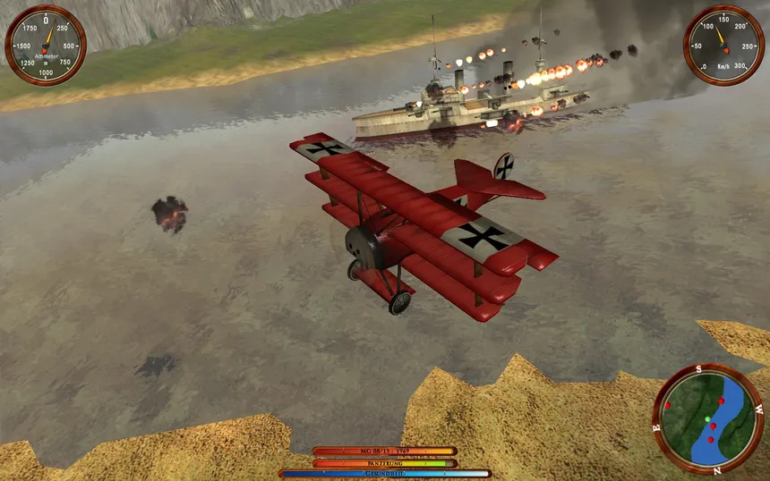 Скриншот 1 к игре Flying Baron 1916