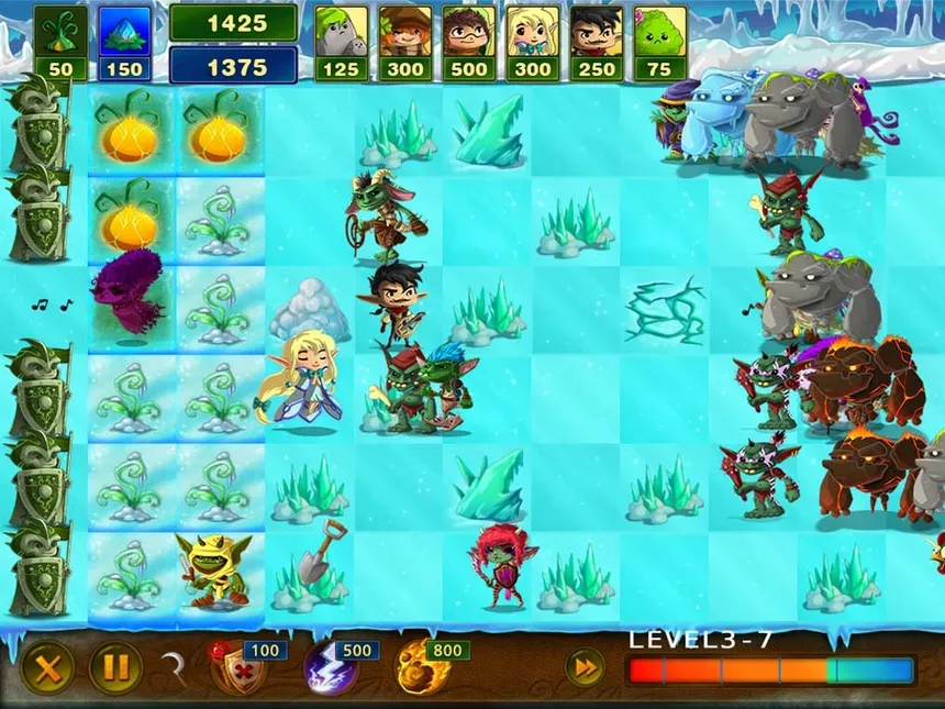 Скриншот 1 к игре Elves vs Goblins Defender
