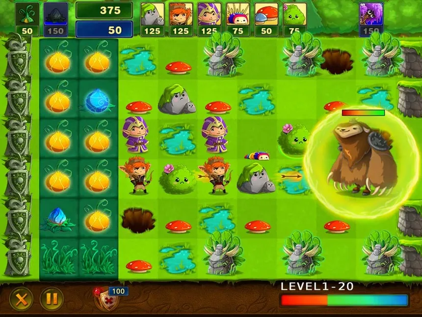 Скриншот 3 к игре Elves vs Goblins Defender