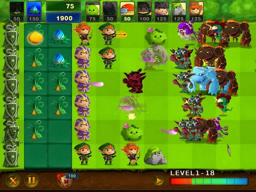 Скриншот 6 к игре Elves vs Goblins Defender