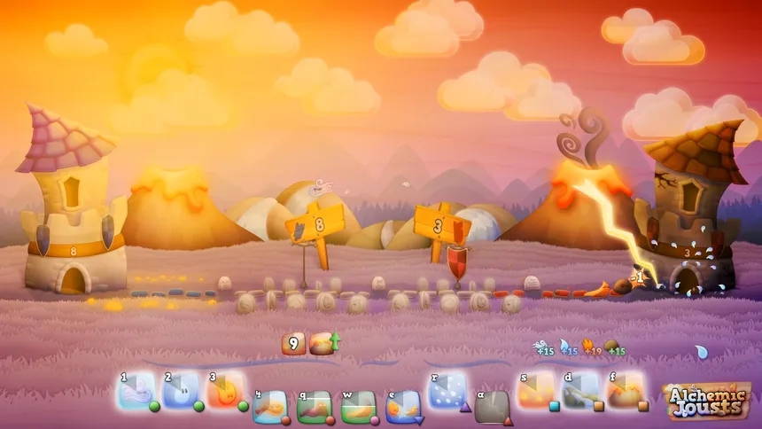 Скриншот 1 к игре Alchemic Jousts