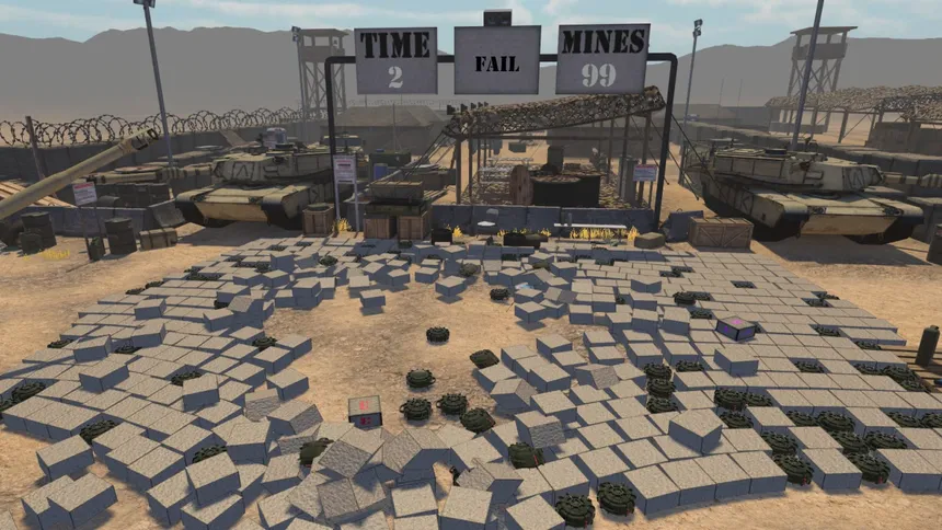 Скриншот 5 к игре MineSweeper VR
