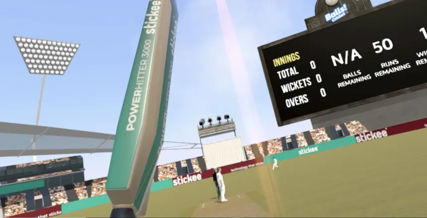Скриншот 6 к игре Balls! Virtual Reality Cricket