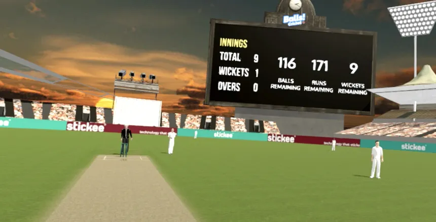 Скриншот 7 к игре Balls! Virtual Reality Cricket