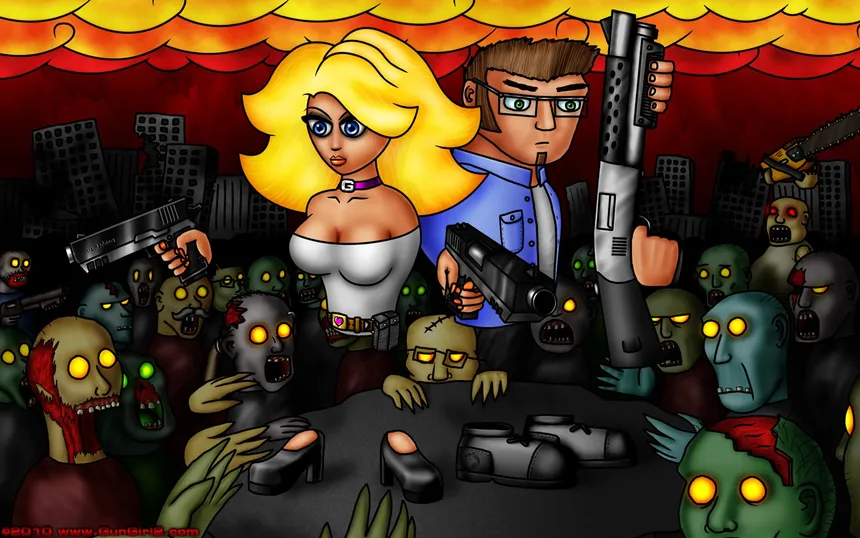 Скриншот 1 к игре GunGirl 2