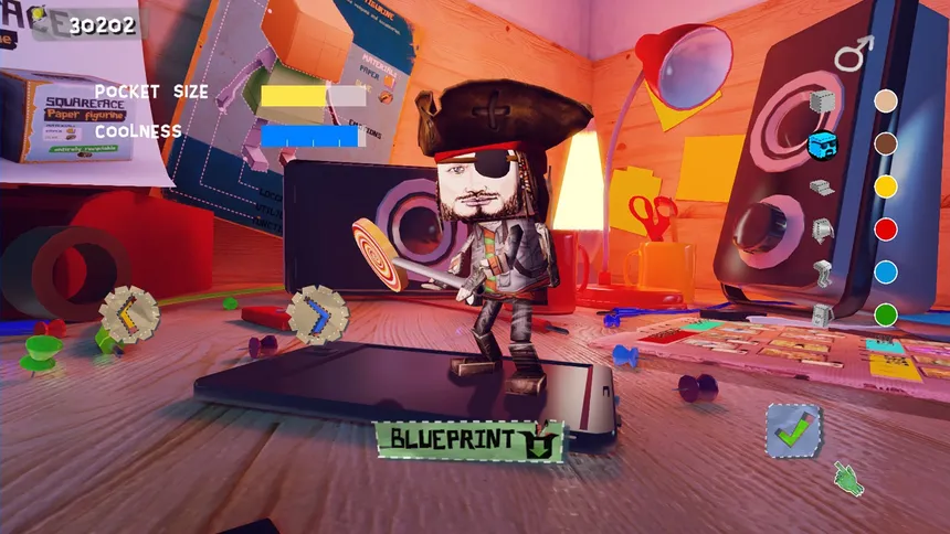 Скриншот 1 к игре Squareface