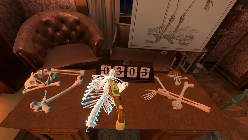 Скриншот 8 к игре The Enlightened League of Bone Builders and the Osseous Enigma Content