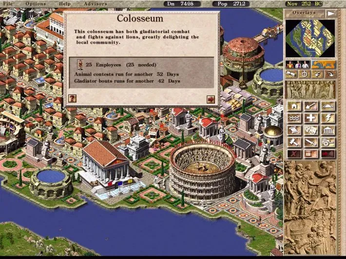 Скриншот 1 к игре Caesar 3