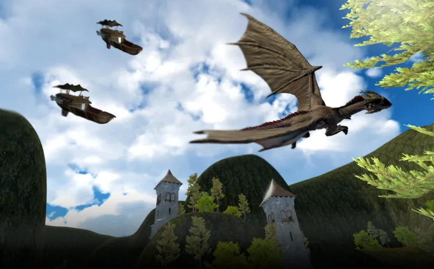 Скриншот 5 к игре Dragon Skies VR