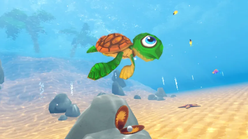 Скриншот 1 к игре Toon Ocean VR