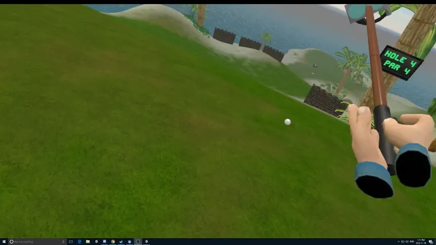 Скриншот 1 к игре Virtual Islands: Mini-Golf Challenge