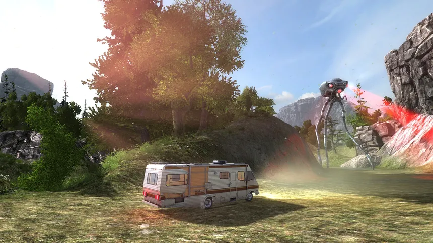 Скриншот 1 к игре Camper Jumper Simulator