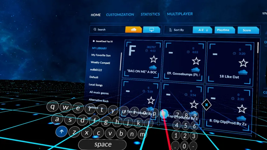 Скриншот 5 к игре Music Inside: A VR Rhythm Game
