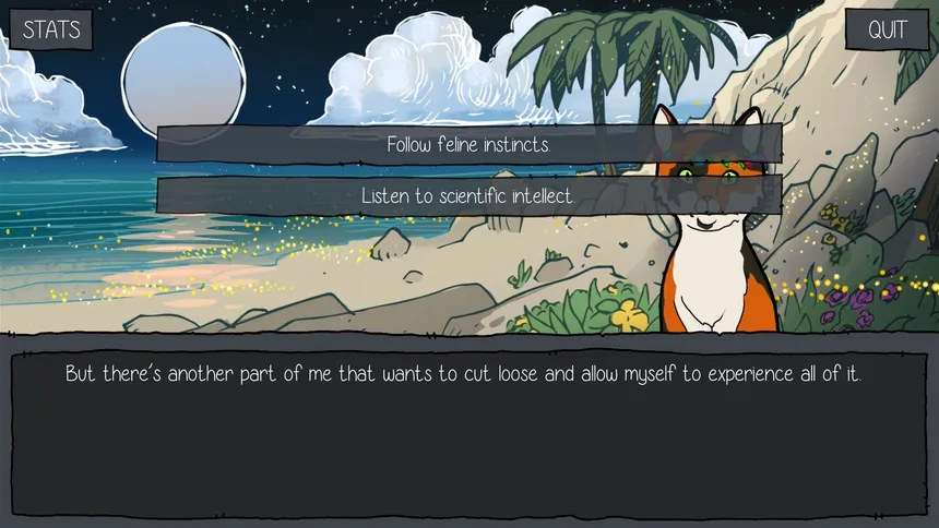 Скриншот 2 к игре Purrfect Date - Visual Novel/Dating Simulator