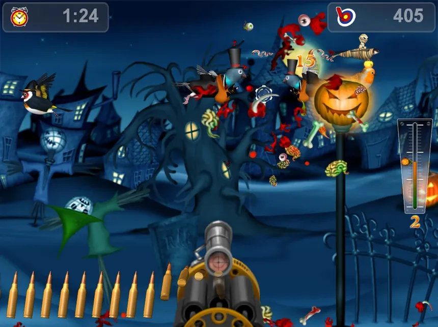 Скриншот 4 к игре Zombie Birds First Encounter Halloween