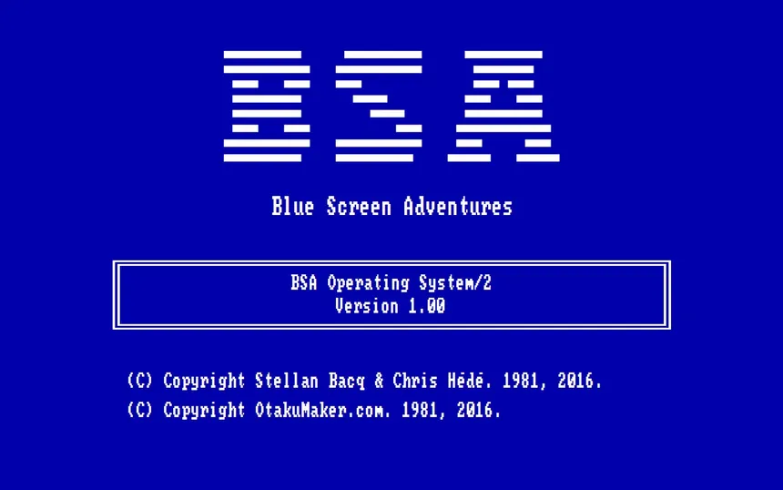 Скриншот 1 к игре Blue Screen Adventures