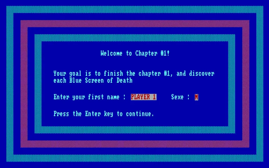 Скриншот 3 к игре Blue Screen Adventures
