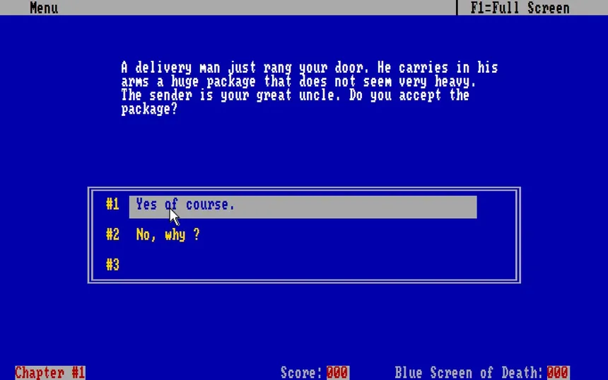 Скриншот 4 к игре Blue Screen Adventures