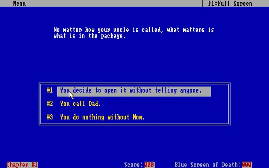Скриншот 5 к игре Blue Screen Adventures