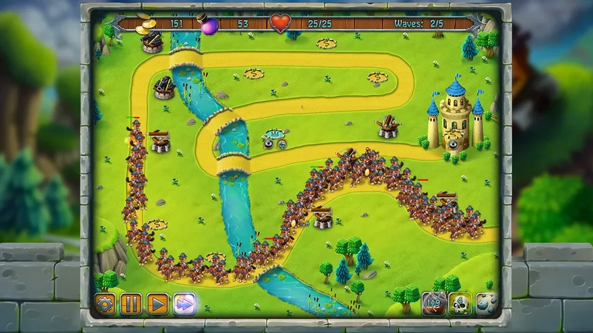 Скриншот 4 к игре Medieval Defenders