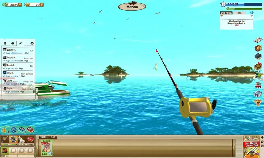 Скриншот 1 к игре The Fishing Club 3D: Co-op Sport Angling